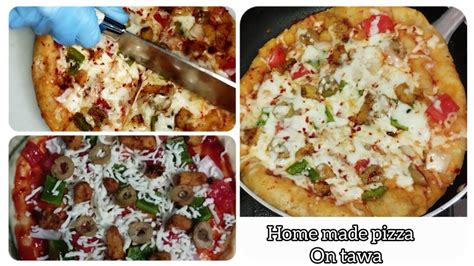 How To Make Pizza At Home घर पर पिज़्ज़ा कैसे बनाएं Pizza Recipe Pizza Recipe Without