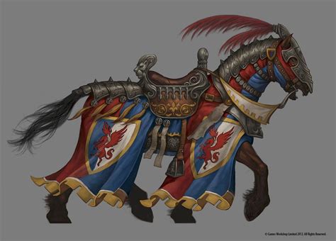 The Art Of Jim Nelson Warhammer Online Barding Concepts Warhammer