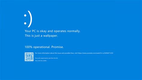 Blue Screen Of Death Wallpaper 4k Bsod Blue Screen Error Windows