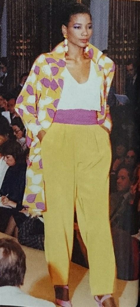 Janvier 1985 Haute couture été 1985 L Officiel 1000 modèles Yves