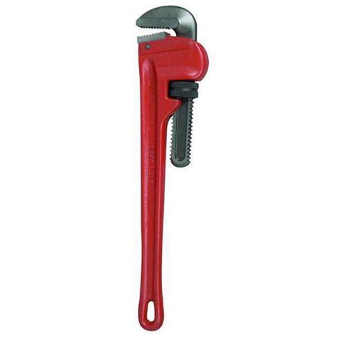 Westward 18 In L 2 12 In Cap Cast Iron Straight Pipe Wrench 4yr93 Zoro