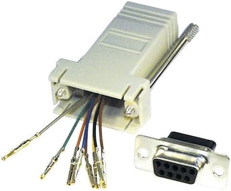 D-SUB Adapter D-SUB-Buchse 9pol. - RJ45-Buchse Kash 1 St.