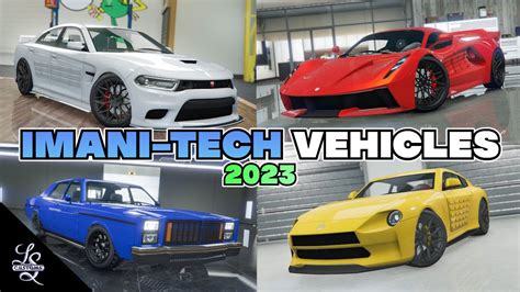 All Current Imani Tech Vehicles In Gta Online Gta Online