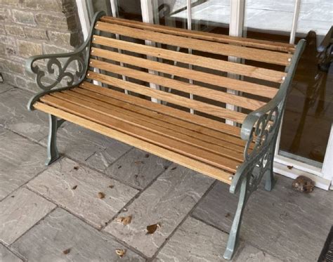 Solid Oak Hardwood Garden Bench Slats Etsy