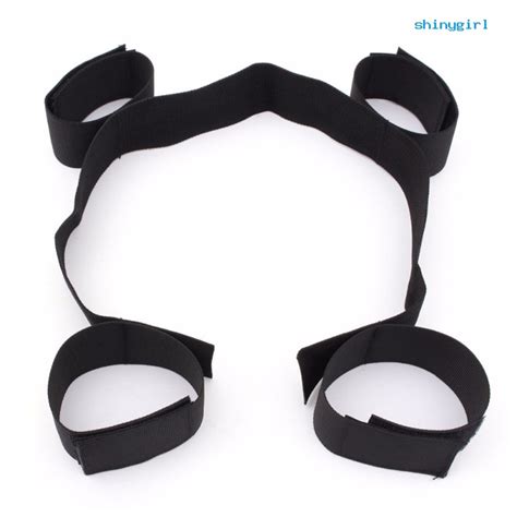 2Pcs Nylon Foot HandCuffs Thigh Restraints Bondage Straps Couples Flirt Sex Toy Shopee Singapore