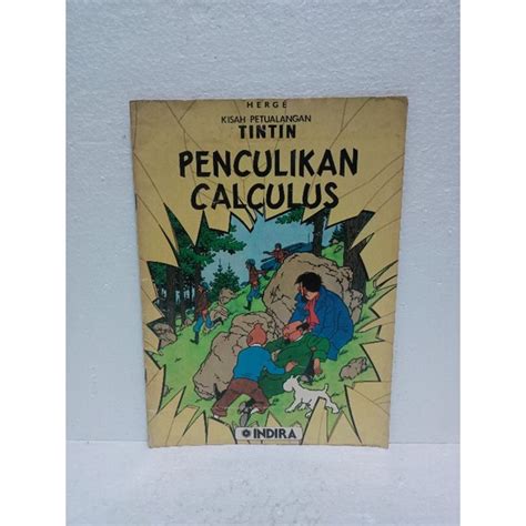 Jual Komik Kisah Petualangan Tintin Penculikan Calculus Shopee Indonesia