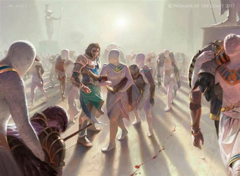 Anointed Procession Mtg Art From Amonkhet Set By Victor Adame Minguez