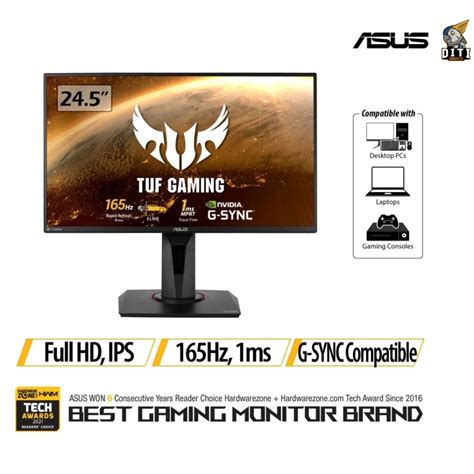 Jual Asus Tuf Gaming Vg Qr Gaming Monitor Full Hd Ips Hz