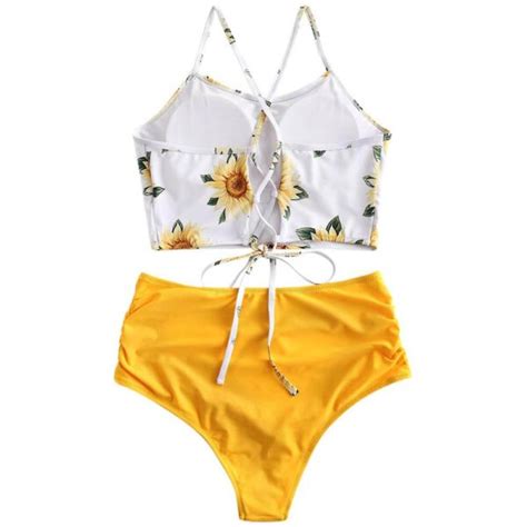 Sunflower Bikini Swimsuit Sougirassol