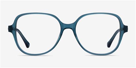 Precious Square Teal Glasses for Women | EyeBuyDirect