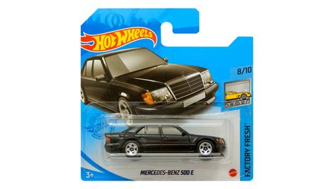 Машинка Базова Hot Wheels Mercedes Benz 500 E Factory Fresh GRX59 Black Новий ID 1896556126