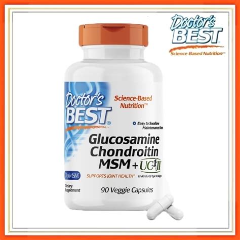 Glucosamine Chondroitin Msm Uc Ii Undenatured Type Ii Collagen