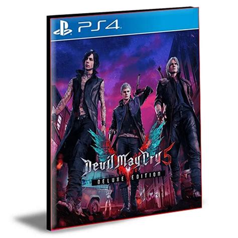 Devil May Cry 5 Deluxe Edition Ps4 e Ps5 Mídia Digital - Rafa Gamer