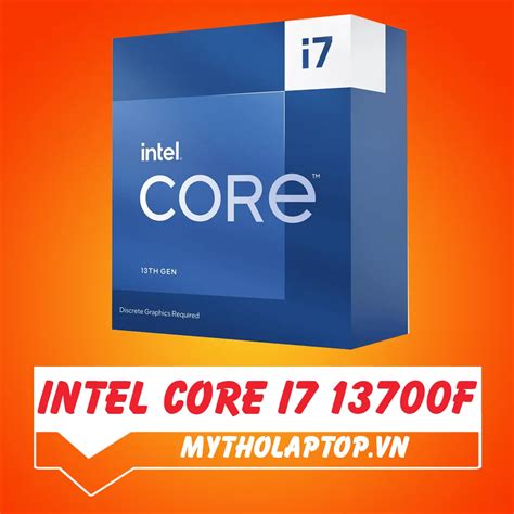 Cpu Core I7 13700f 21ghz Turbo 52ghz 16 Nhân 24 Luồng 30mb