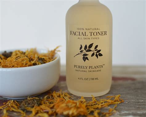 Facial Toner Organic Natural Skincare Etsy