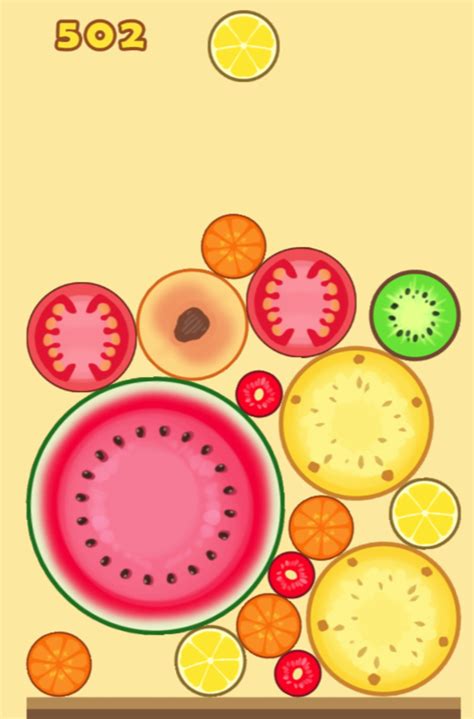 Play Merge Fruit Puzzle Game Online Strategic Fruit Merging Fun