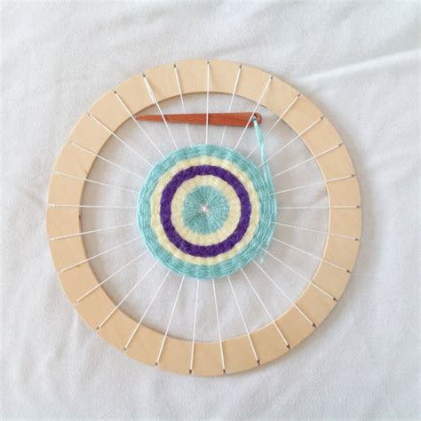 Circle Weaving Loom With Instructions Great For Beginner Weavers In