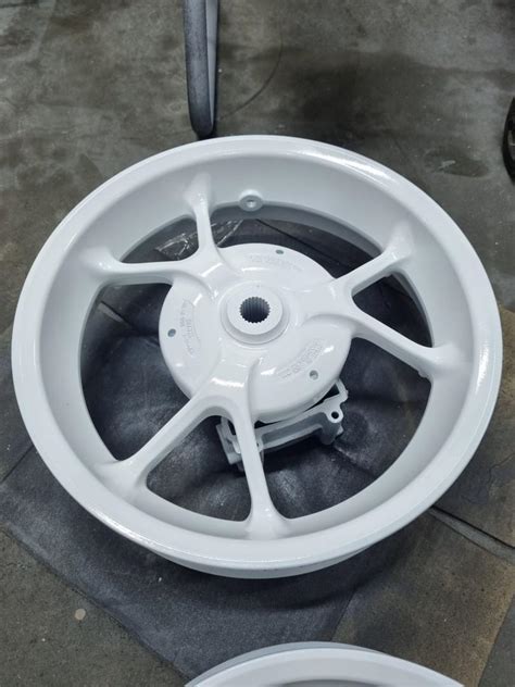 Aerox White Rims Motorcycles Motorcycle Accessories On Carousell