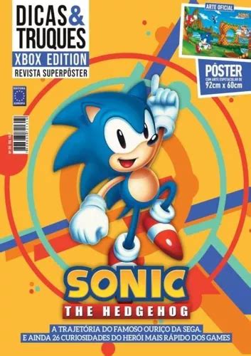 Revista Superposter Dicas E Truques Xbox Edition Sonic Mercadolivre