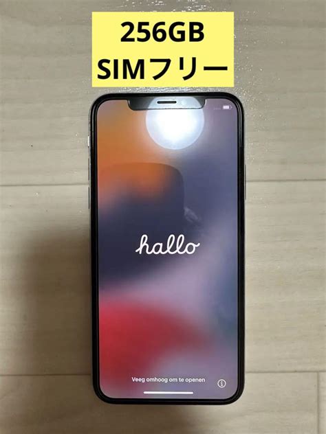 ですので iPhone iPhone X Silver 256GB SIMフリーの通販 by aRaShI shopアイフォーン