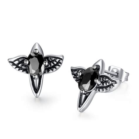 Jeulia Punk Style Eagle Titanium Steel Men S Earrings Jeulia Jewelry