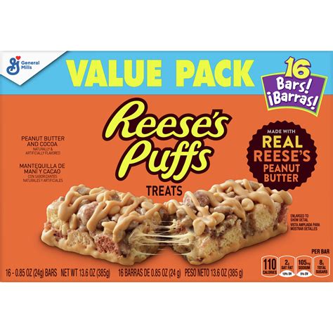 Reeses Puffs Treat Bars 16 Count