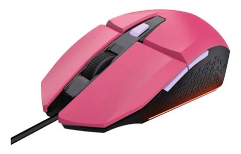 Mouse Trust Gxt Felox Gamer Alambrico Rosado Mercadolibre