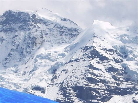 der Blick hinüber zum 121 links neben dem Silberhorn hikr org