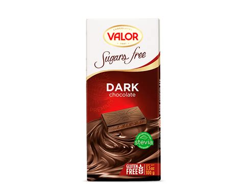 Dark Chocolate Sugar Free 100g | Chocolates Valor