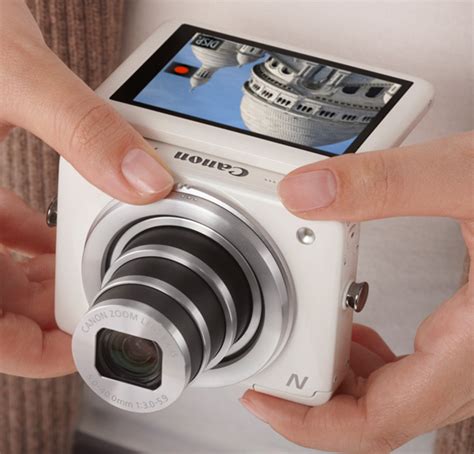 Canon PowerShot N: умилительная маленькая камера с поддержкой Wi-Fi ...