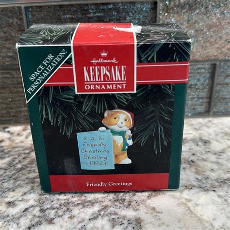 Hallmark Keepsake Ornament ~ Friendly Greetings ~... - Depop