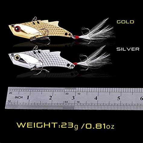 Yongzhi Fishing Lures Metal Vib Onerous Spinner Blade Baits With