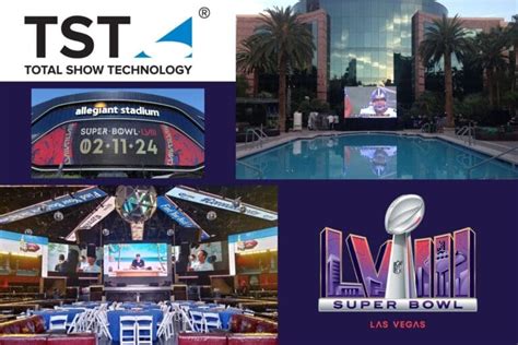 Las Vegas Super Bowl Party Av Total Show Technology