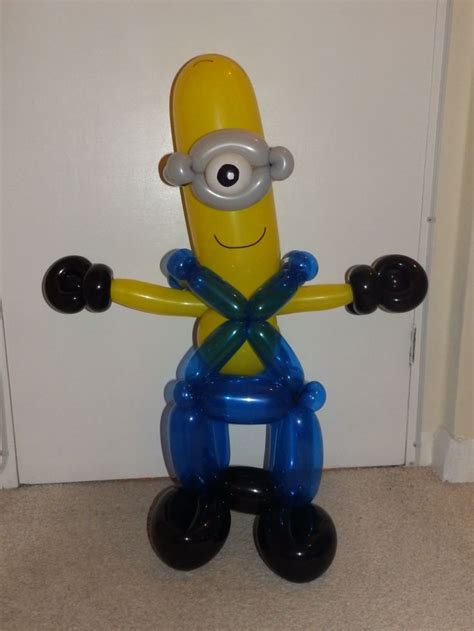 Minion Balloon | Minion balloons, Balloon modelling, Balloons