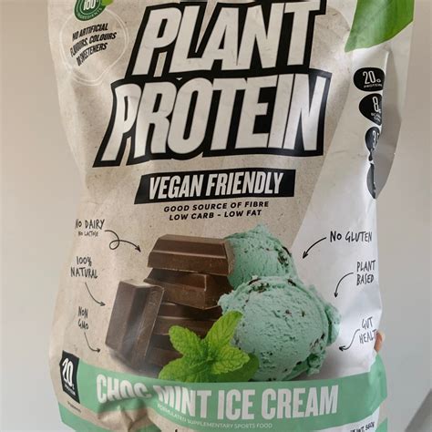 MuscleNation All Natural Plant Protein Choc Mint Icecream Reviews