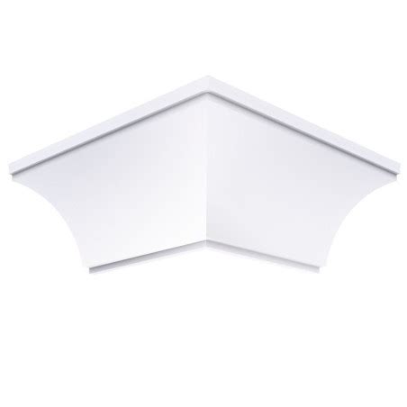 Cielorraso PVC Blanco Esquinero Exterior