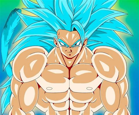 Goten Del Futuro Ssj Blue 3 Full Power In 2022 Dragon Ball Art Anime