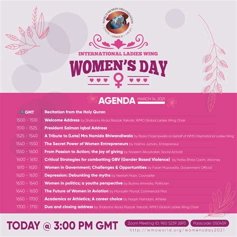 ILW Women’s Day Celebration 2021 | World Memon Organisation