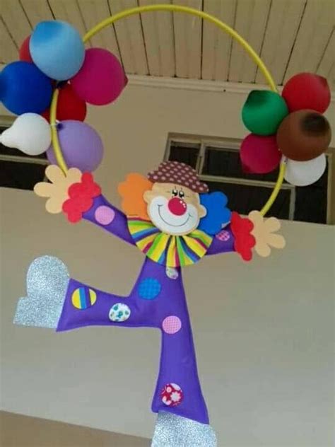 14 Ideas Para Decorar Una Fiesta Usando Payasos Y Globos Lodijoella