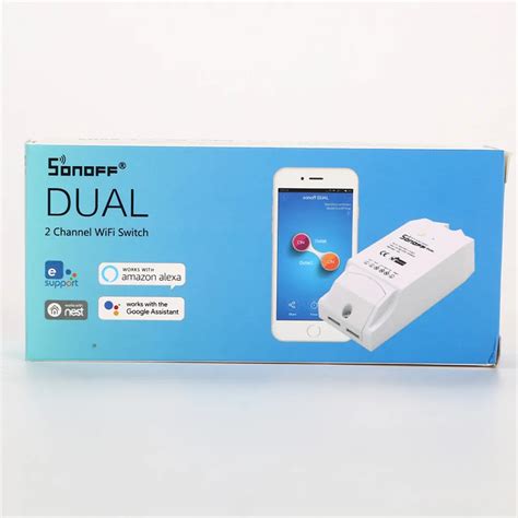 Interruptor Inteligente Sonoff Dual R2 Domotica Alexa Google Home ...
