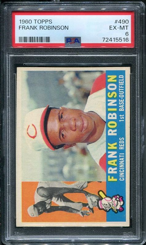 Topps Frank Robinson Psa Hof All Star Cards Inc