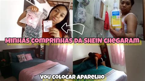 Minhas Comprinhas Da Shein Chegaram Vou Ter Que Colocar Aparelho Rotina