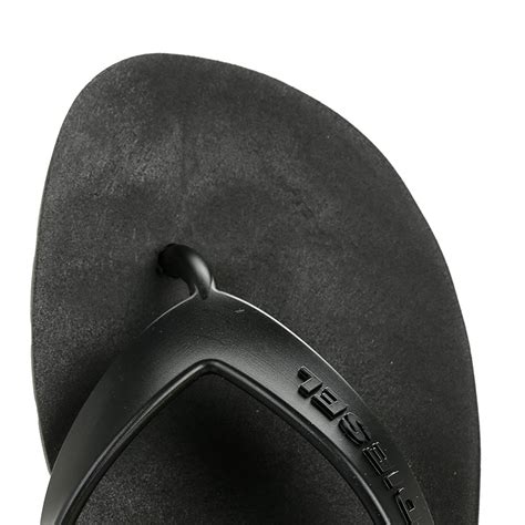 Diesel Splish Men Black Rubber Flip Flops For Men Lyst