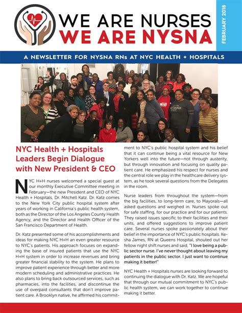 We Are Nurses Nyc February 2018 By New York State Nurses Association Issuu