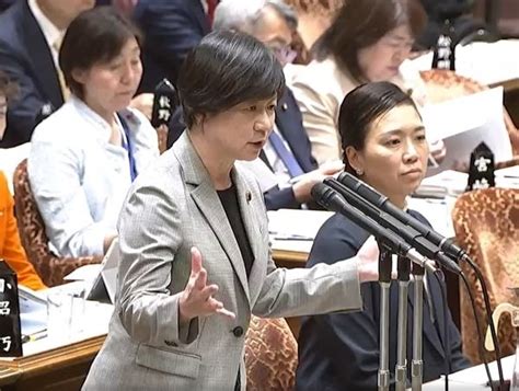 424水 午後の参議院予算委員会1700から舟山やすえさんが国民民主党を代表して農業、米坂線、裏金問題などを鋭く質問されました