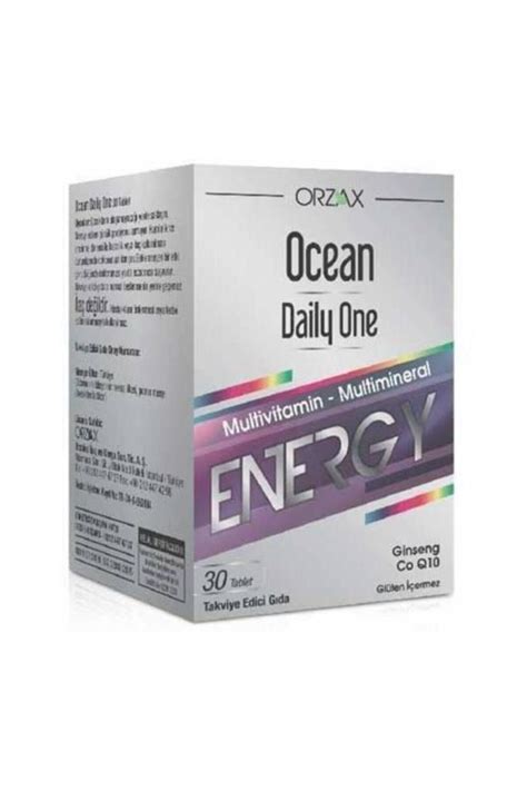 Ocean Daily One Energy 30 Tablet - 299,90 TL | Dermoaktif