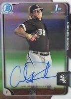 Carlos Rodon Bowman Bcap Cr Chrome Prospect Auto Refractor