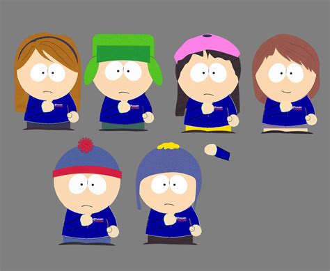 South Park Stan Lola Allie Kyle Wendy Craig By Ryandeasis On Deviantart