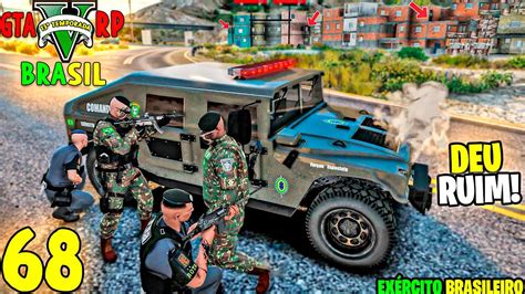 GTA 5 ROLEPLAY BRASIL EMBOSCADA PARA O EXÉRCITO 3 cpf 13ª