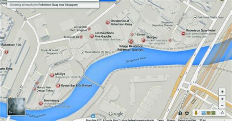 Robertson Quay Singapore Location Attractions Map | About Singapore ...